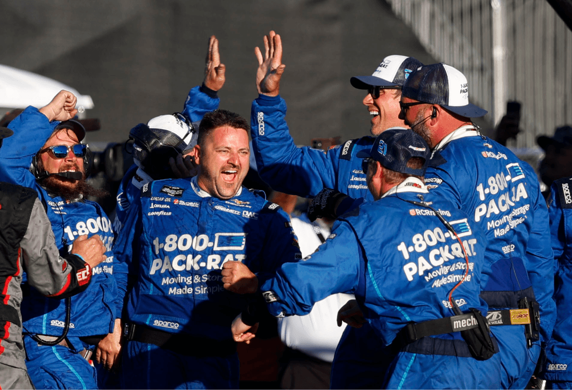 Pit Crew Celebration