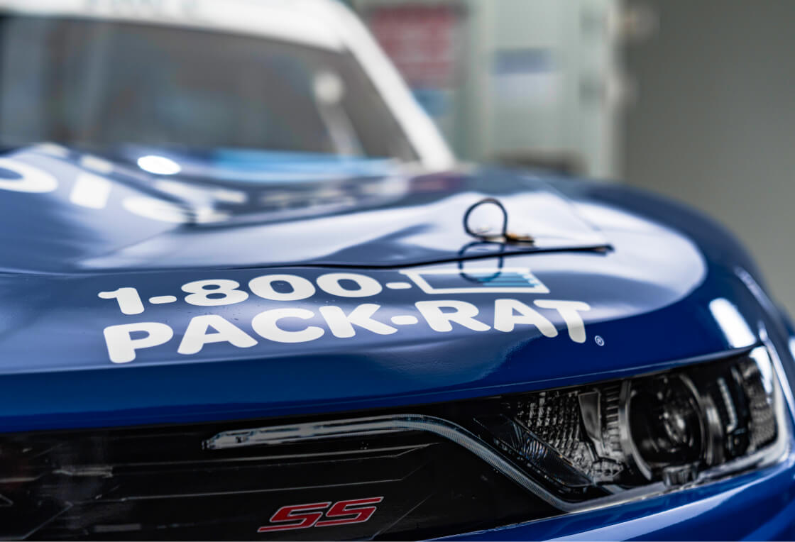 1-800-PACK-RAT - Front Hood