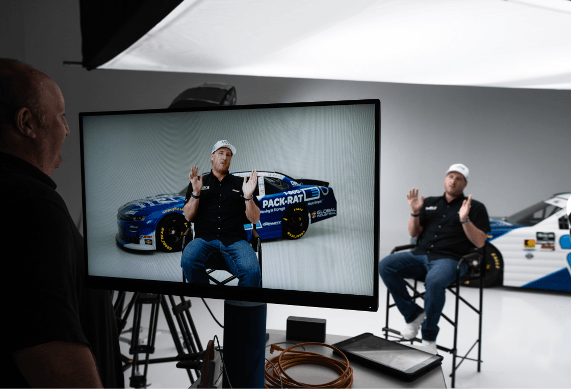 Austin Hill behind the scenes