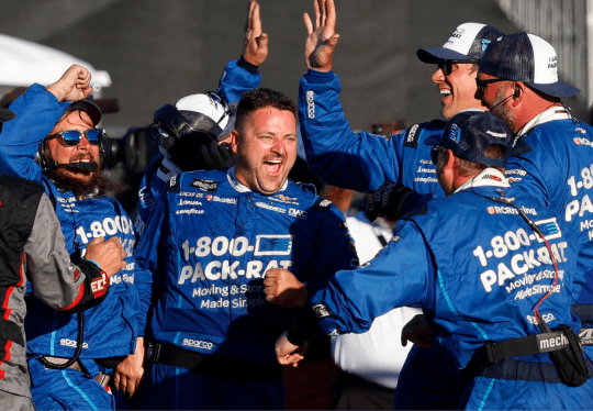 Pit Crew Celebration