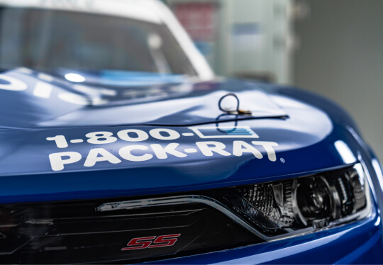 1-800-PACK-RAT - Front Hood