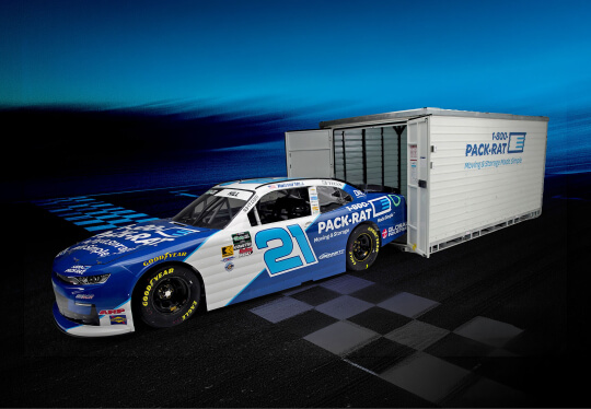 21 Car & 1-800-PACK-RAT Container