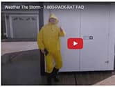 FAQ Digital Short: Are Your 1-800-PACK-RAT Containers Weatherproof?