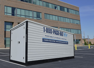 800 pack rat vs pods 1800packrat container in office building parking lot portable storage and unit rentals 800 pack rat vs pods 1800packrat container in office building parking lot portable storage and unit rentals